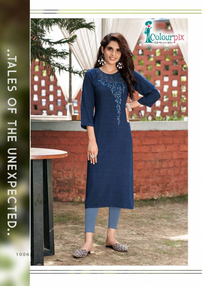 Rose Berry 1 Fancy Rayon Designer Ethnic Wear Latest Kurti Collection